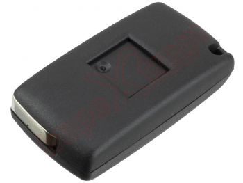 Carcasa genérica compatible para telemandos Citroen, Peugeot, 2 botones, plegable